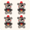Lefty Plush 4PCS